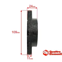 Фланец QUATTRO ELEMENTI Sewage 500F Ci (910-157-26)