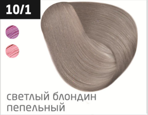 OLLIN silk touch 10/1 светлый блондин пепельный 60мл безаммиачный стойкий краситель для волос