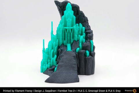 Пластик для 3D-принтера Fillamentum PLA Crystal Clear Emerald