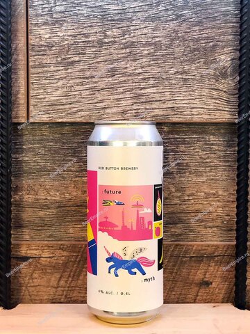 Red Button Left Future Myth (личи, банан, маракуя) Smooth Fruity Bath Sour Ale 0,5 л. ж/б