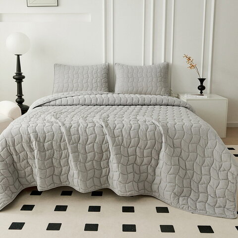 Покрывало 160x220 Sofi De MarkO Минелла серое