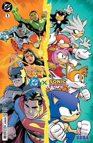 DC x Sonic The Hedgehog #1 (Cover B)
