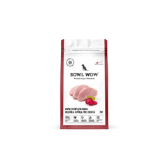 Сухой корм для собак средних пород с индейкой, курицей, свеклой BOWL WOW 2кг