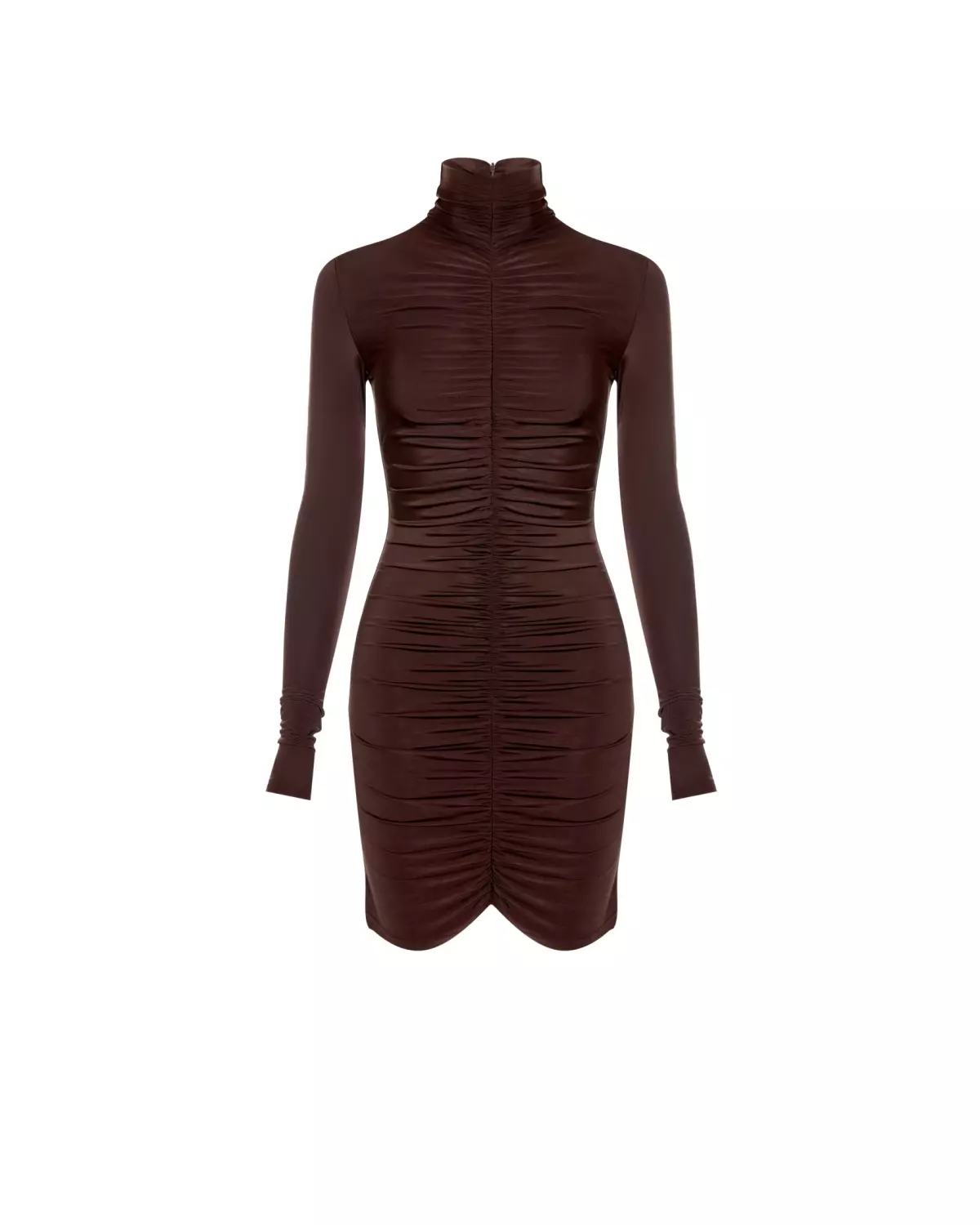 Платье Flana mini, Шоколадное