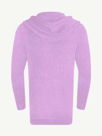 Кардиган с капюшоном из экохлопка