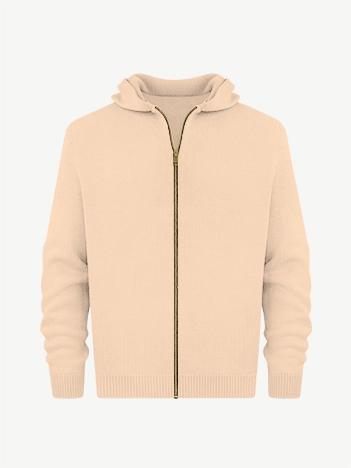 Толстовка на замке из кашемира