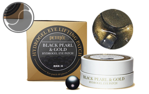 Petitfee Black Pearl & Gold Eye Patch Гидрогелевые патчи для глаз