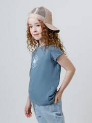 кепка  для мальчика  ТК 80115/лунный свет