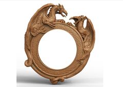 Силиконовый молд Рама Драконы + элемент дракон в подарок