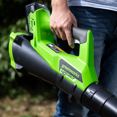 Воздуходувка Greenworks G40ABK4 40V (177 км/ч) аккумуляторная, с АКБ 4 А/ч и ЗУ