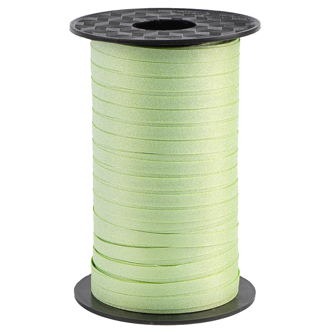 Лента пропиленовая, Глиттер (0,5см*100м) Салатовый