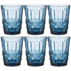 НАБОР СТАКАНОВ "СЕРПЕНТИНА" ИЗ 6ШТ. СЕРИЯ "MUZA COLOR" 270МЛ. / В=10 СМ (КОР=6НАБ.)