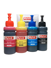 Чернила универсальные MyInk для Canon, водные (Dye), комплект 4 цвета по 100 мл
