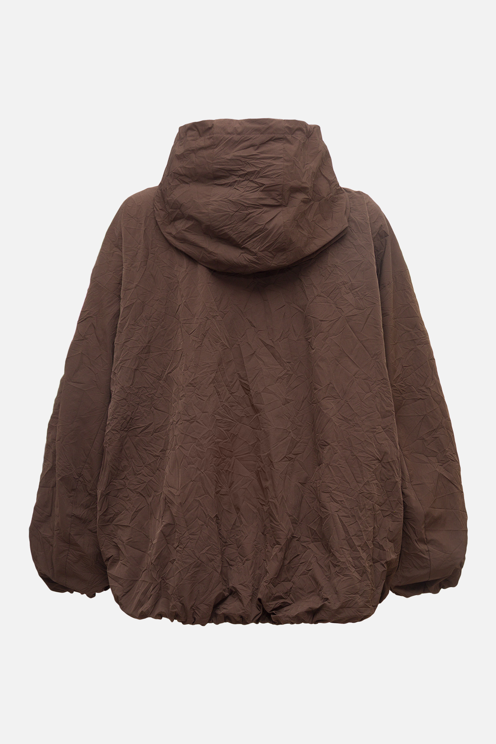 Куртка из жатой плащёвки