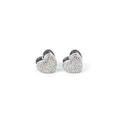 Серьги С ФИАНИТАМИ silver