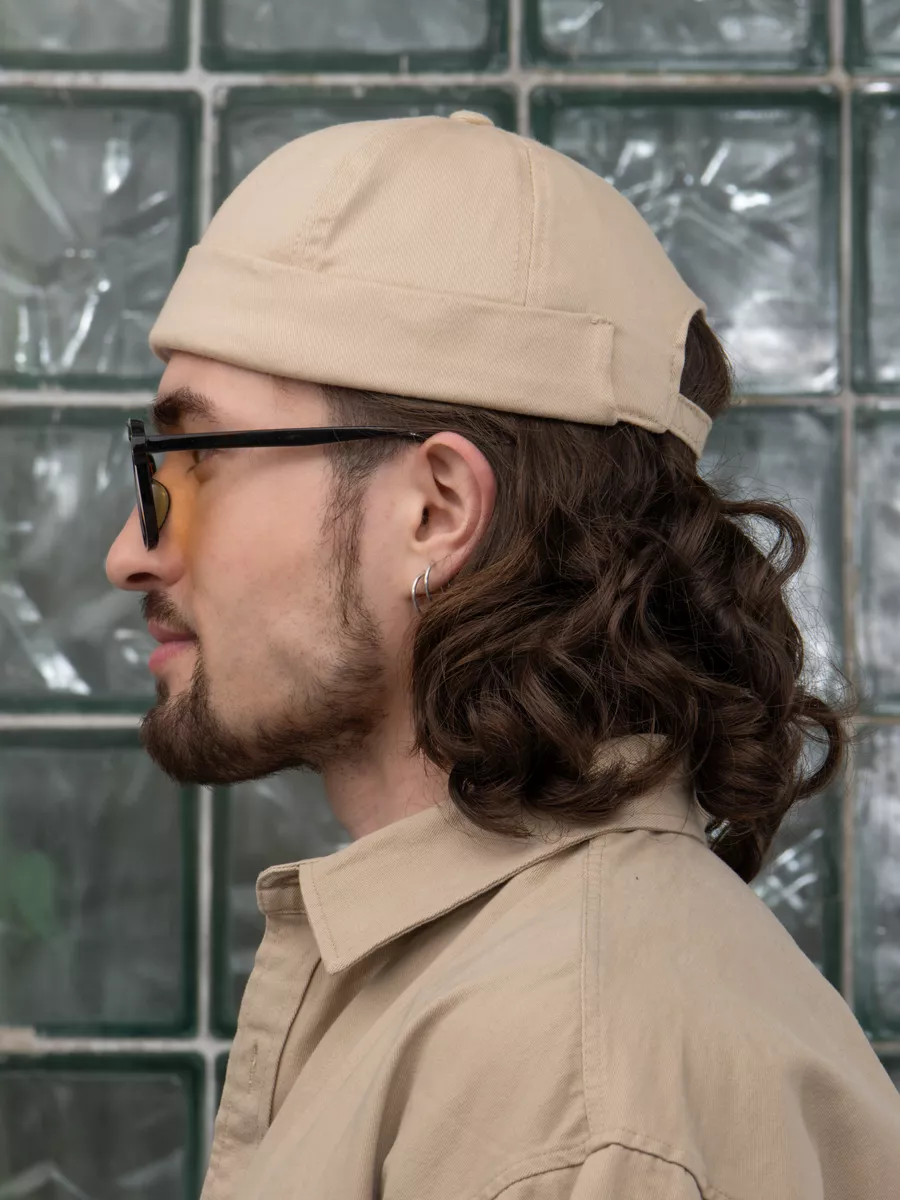 Бейсболка докер без козырька