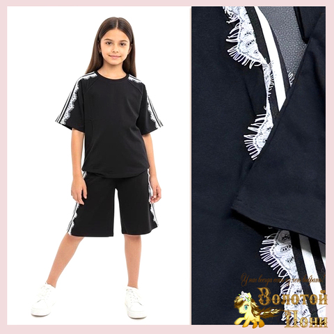 Костюм хлопок д (9-12) 260410-S2096