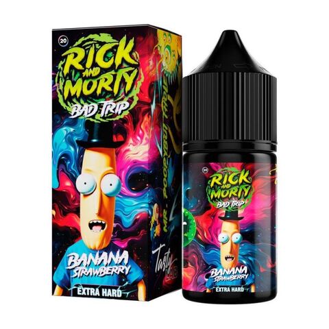 Rick & Morty Bad Trip Salt 2% Extra HARD 30 ml - Клубника Банан