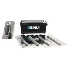 Набор из 6 зубчатых шпателей, BIHUI