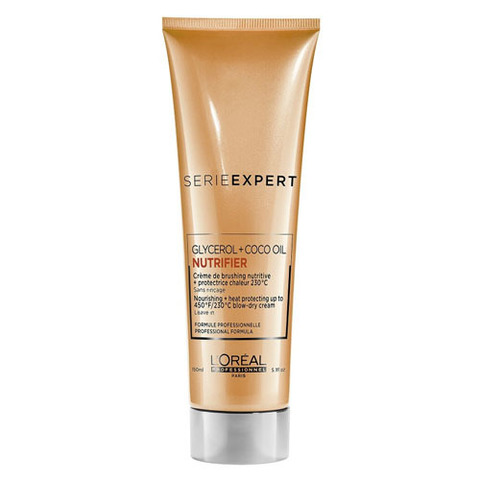 L'Oreal Professionnel Expert Nutrifier Blow Dry Cream - Питательный термозащитный крем для сухих волос