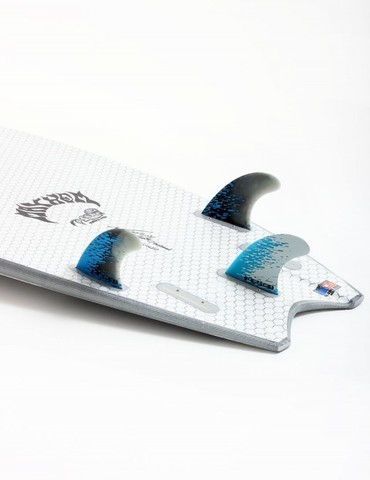 FCS PC-5 Blue Smoke Tri Retail Fins, компл. из трех, M