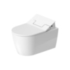 Duravit ME by Starck Унитаз подвесной 570х370  мм безободковый, HygieneFlush для SensoWash, цвет: белый 2579592000
