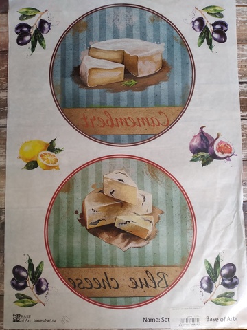 Декупажная карта 