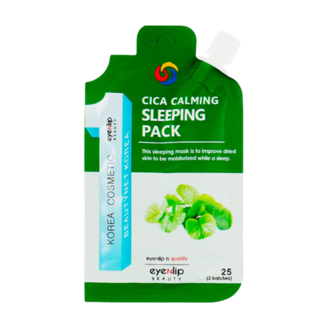 Eyenlip Pocket Cica Calming Sleeping Pack Маска для лица ночная с центеллой азиатской