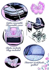 DeCuevas Коляска с сумкой 