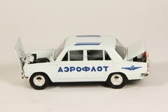 VAZ-2101 Lada Aeroflot white Agat Mossar Tantal 1:43