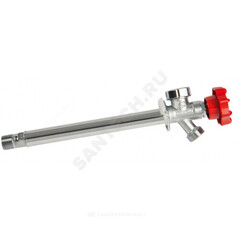 Кран шаровой водоразборный без штуцера Ду 15 Ру16 НР G1/2" маховик незамерзающий Unipump 65450