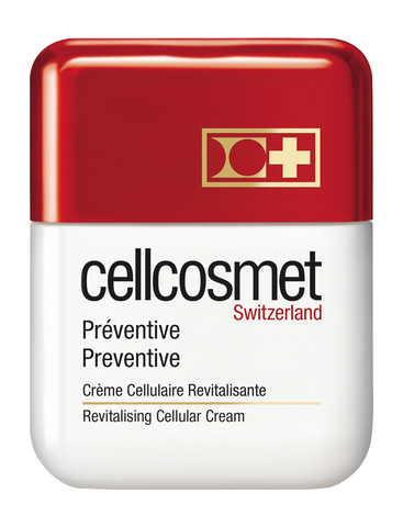 CELLCOSMET & CELLMEN PREVENTIVE REVITALISING CELLULAR CREAM Защитный крем для лица с клеточными экстрактами