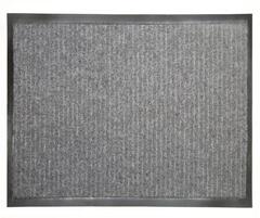 Коврик влаговпитывающий ребро 3:2 серый 90х150 см