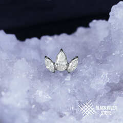 3K Pear Crystal