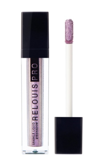 RELOUIS Тени жидкие сияющие Sparkle Liquid Eyeshadow т.34 MistyLavender