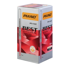
          Ручка шариковая, масляная, Piano, красные чернила, серия "Best", 50 шт