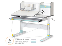 Растущая парта Mealux Vancouver Multicolor BD-620 (1100×660 мм)