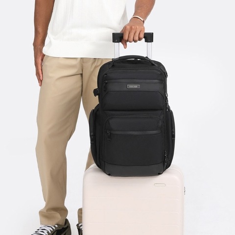 Картинка рюкзак городской Ozuko 9770S Black - 11