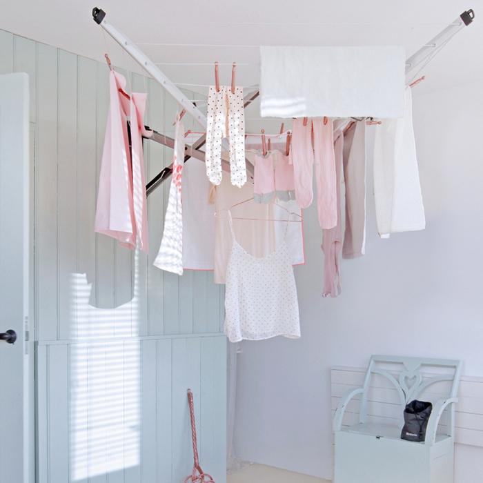 Настенная сушилка для белья WallFix (24 метра навески), с чехлом, арт. 375842 - фото 4