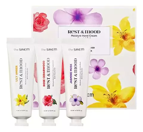 The Saem Rest & Mood Moisture Hand Cream Special Set Набор кремов для рук