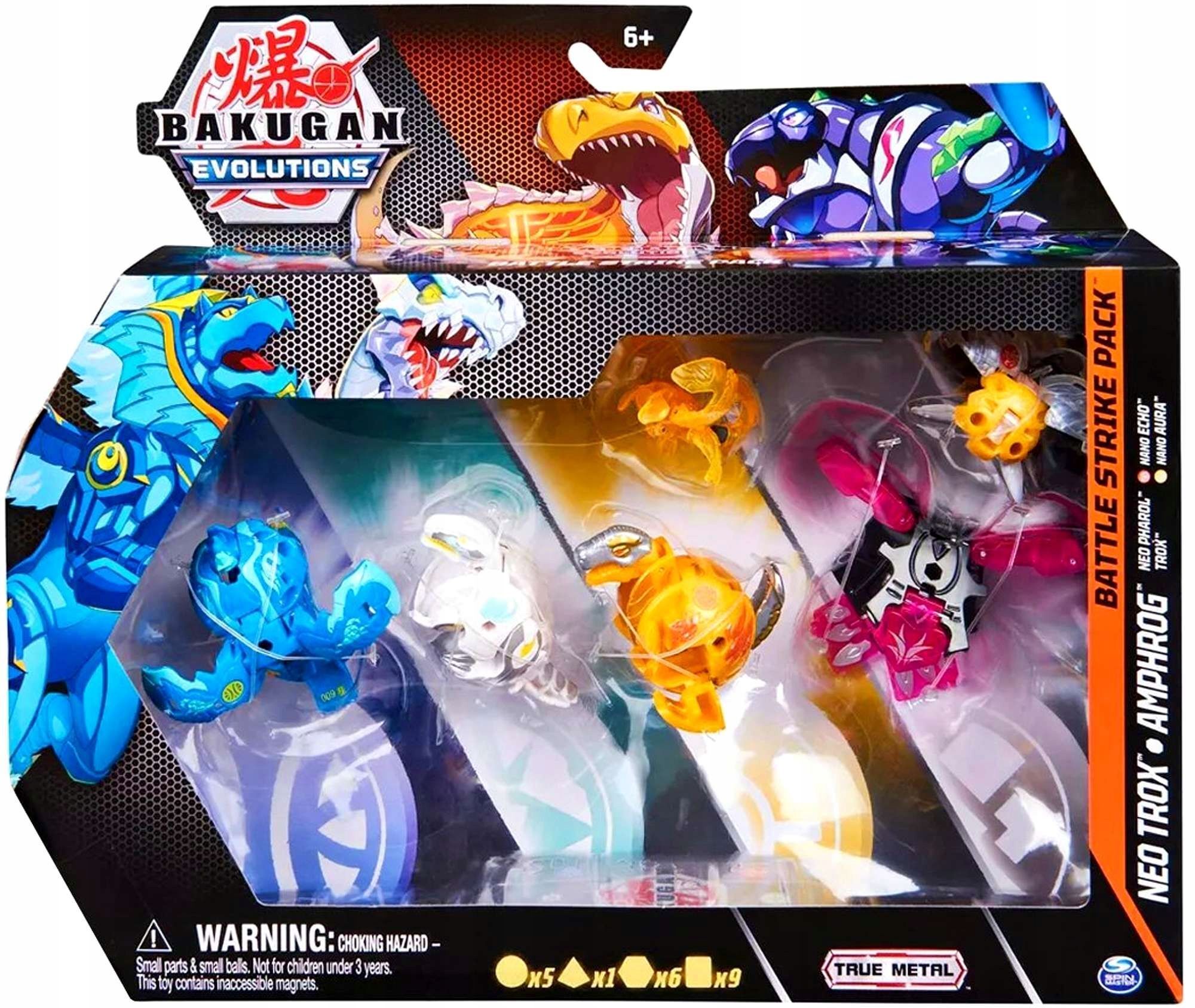 Фигурка Bakugan Evolutions Battle Strike - Игровой набор фигурки 6шт. +  карты - Бакуган 6062874 20137852 купить в Москве | Доставка по России.