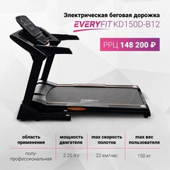 Электрическая беговая дорожка Everyfit KD150D-B12