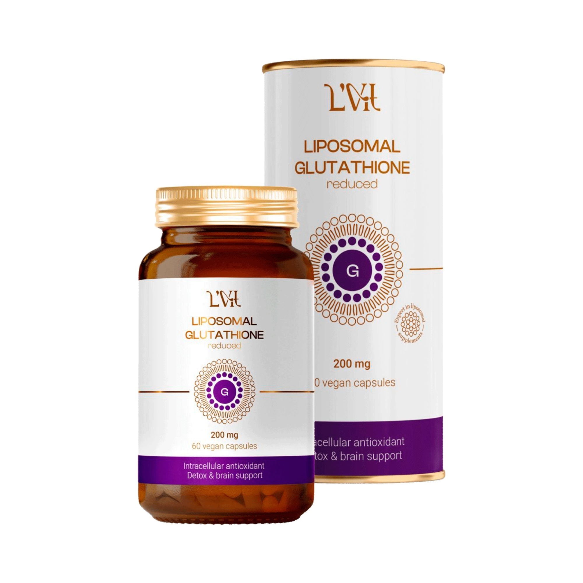 Liposomal Vitamins Glutathione Reduced (60 капсул)