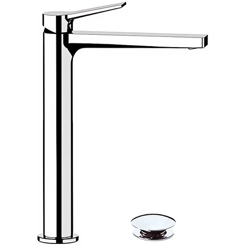 Remer SL10L Смеситель для раковины высокий с донным клапаном
