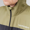 Ветро и водозащитная куртка с капюшоном Nordski Rain Olive/Black мужская