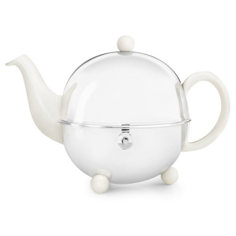 Чайник заварочный с фильтром 1.3л Bredemeijer Cosy белый