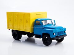 GAZ-52-01 GZSA-3704 van Bread blue-yellow  1:43 Legendary trucks USSR #68