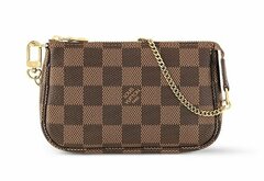 Клатч Louis Vuitton Mini Pochette коричневый