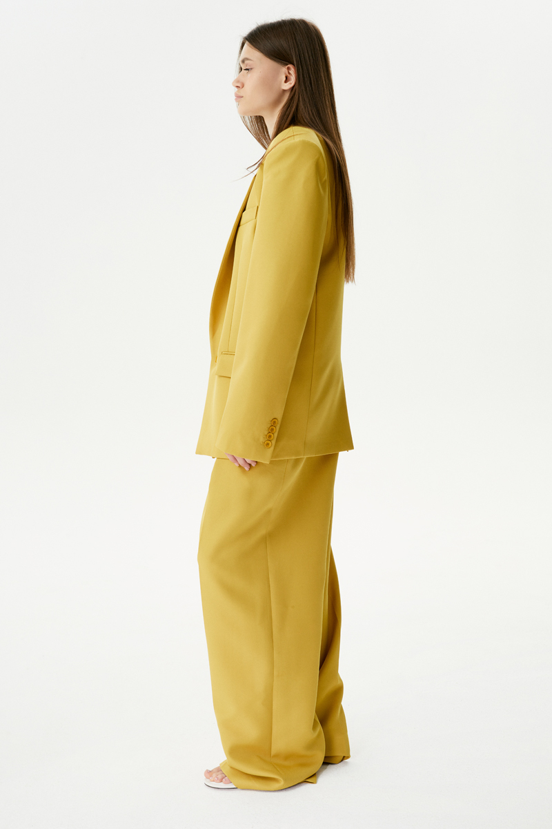 Желтый брючный костюм Paper Moon