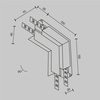 Комплектующие для встраиваемой трековой системы Maytoni Accessories for tracks exility TRA034CL-42.12W